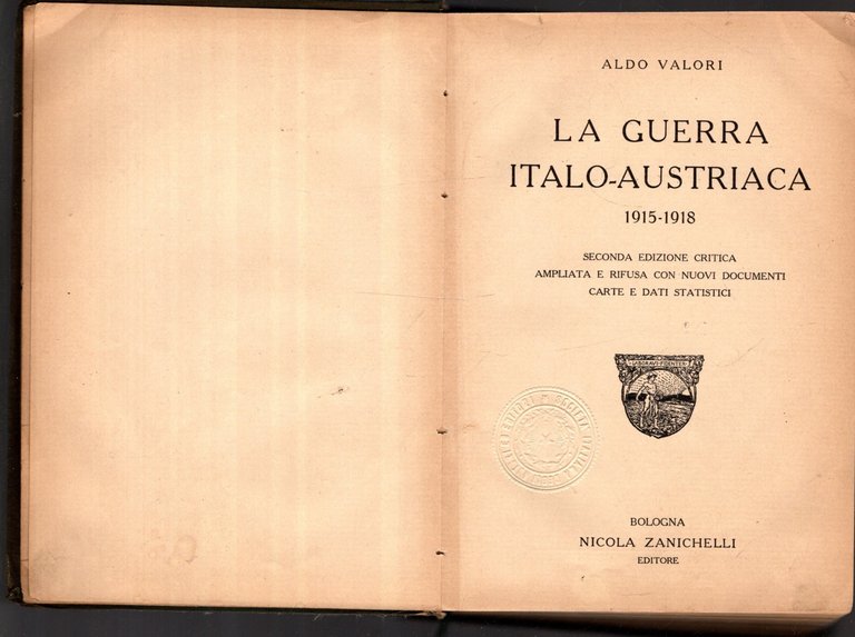 La guerra Italo-Austriaca 1915-1918