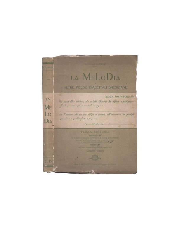 La Melodia e altre Poesie Dialettali Bresciane (terza edizione)
