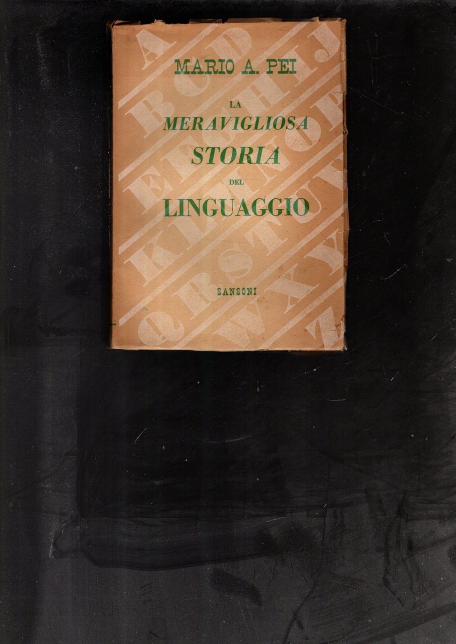 La meravigliosa storia del linguaggio