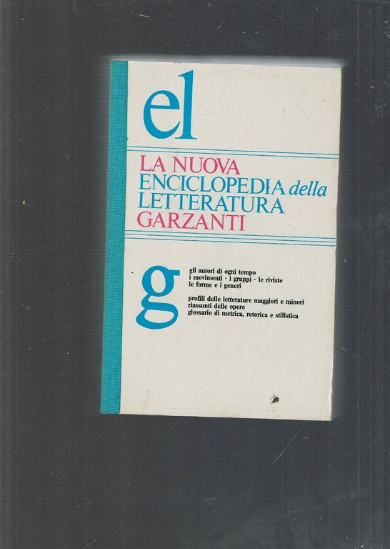 La nuova enciclopedia della letteratura Garzant
