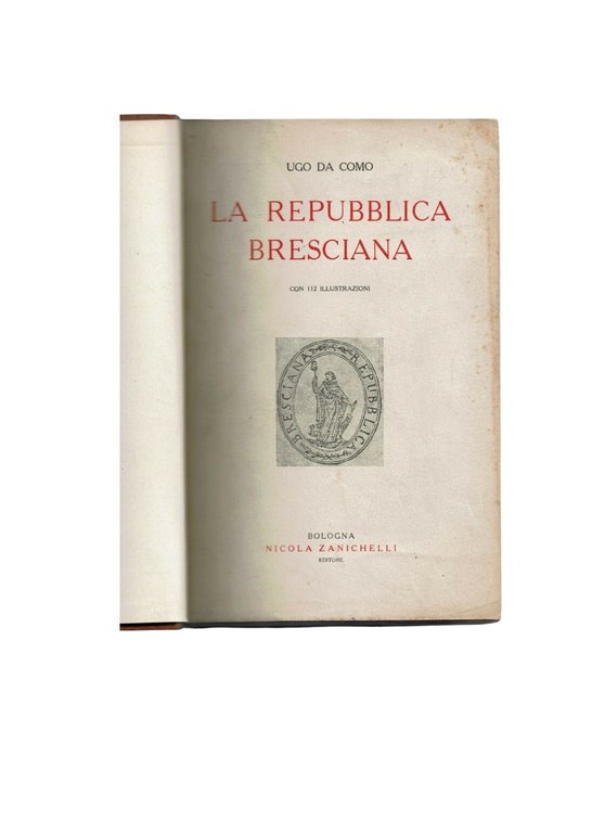 La repubblica bresciana di Ugo da Como