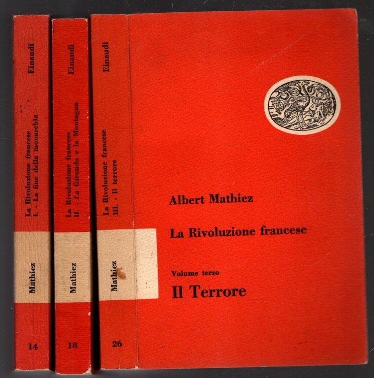 LA RIVOLUZIONE FRANCESE 3 VOL.