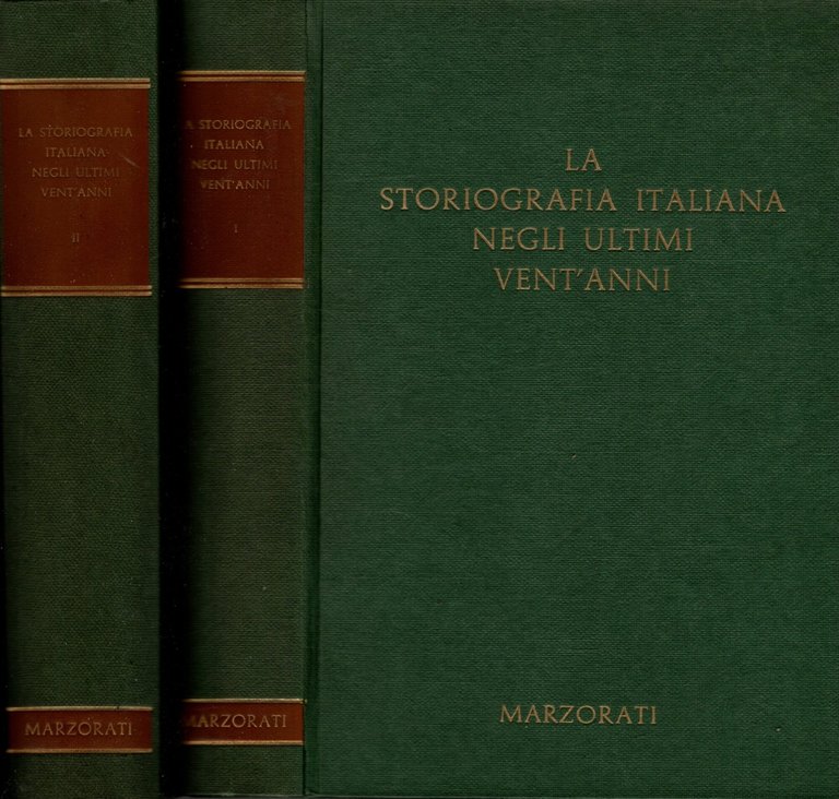 LA STORIOGRAFIA ITALIANA ULTIMI VENT'ANNI 2 VOL