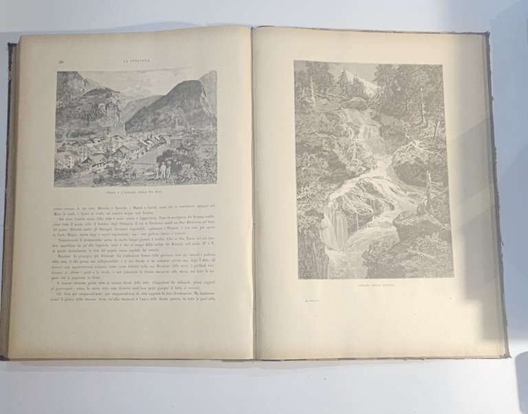 La Svizzera descritta da Voldemaro Kaden con illustrazioni di Alessandro …