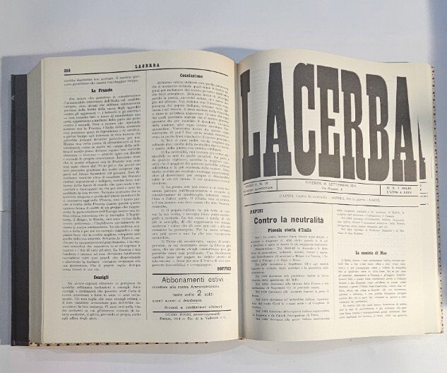 Lacerba 1913-1914-1915. Ristampa anastatica
