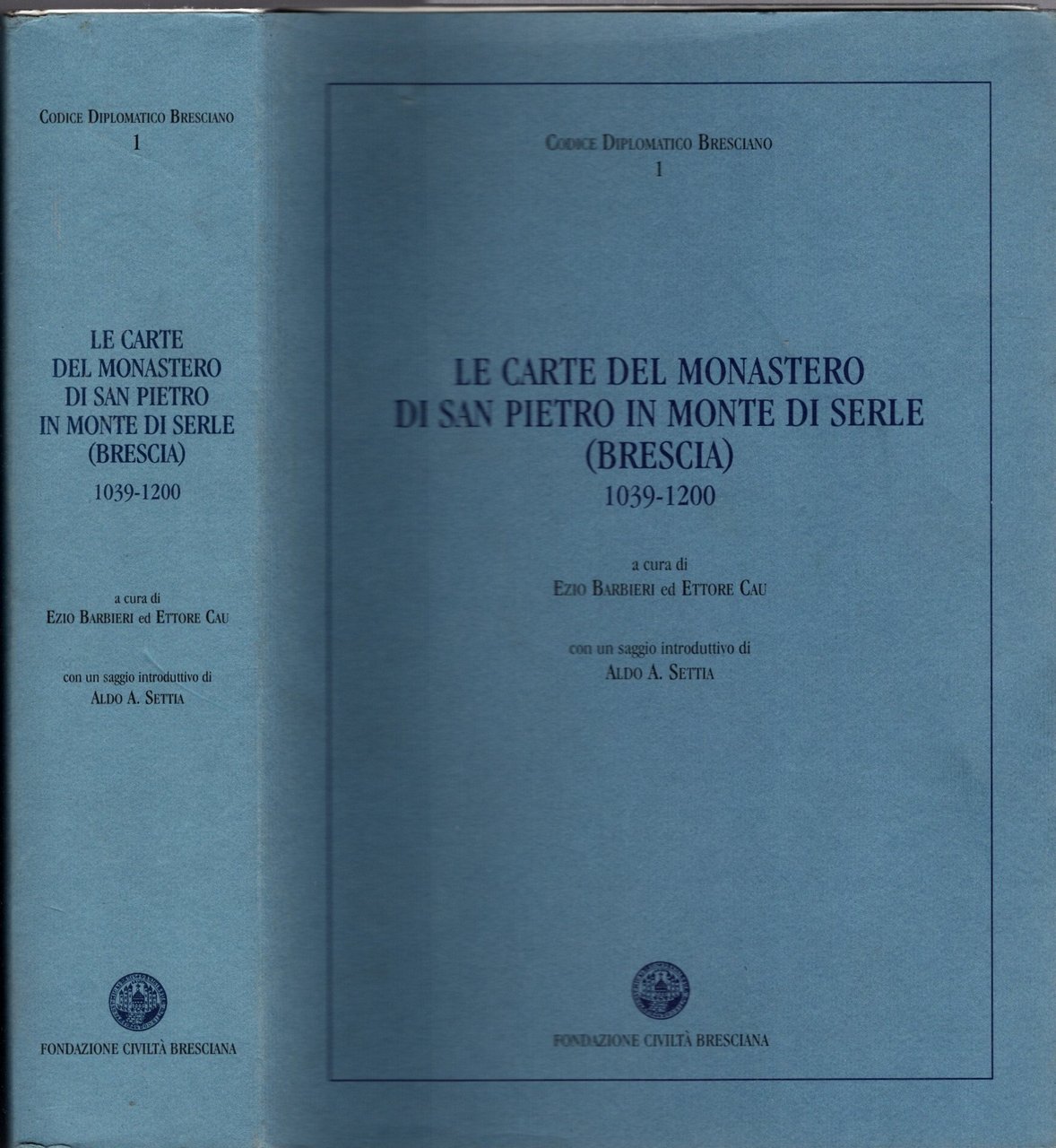 Le Carte Del Monastero Di San Pietro In Monte Di …