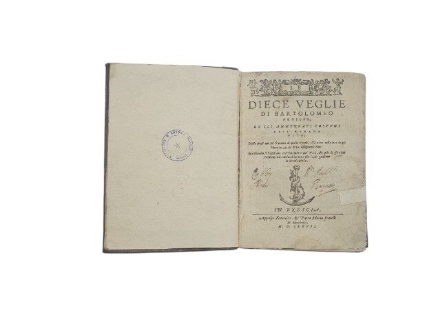 Le diece veglie di Bartolomeo Arnigio