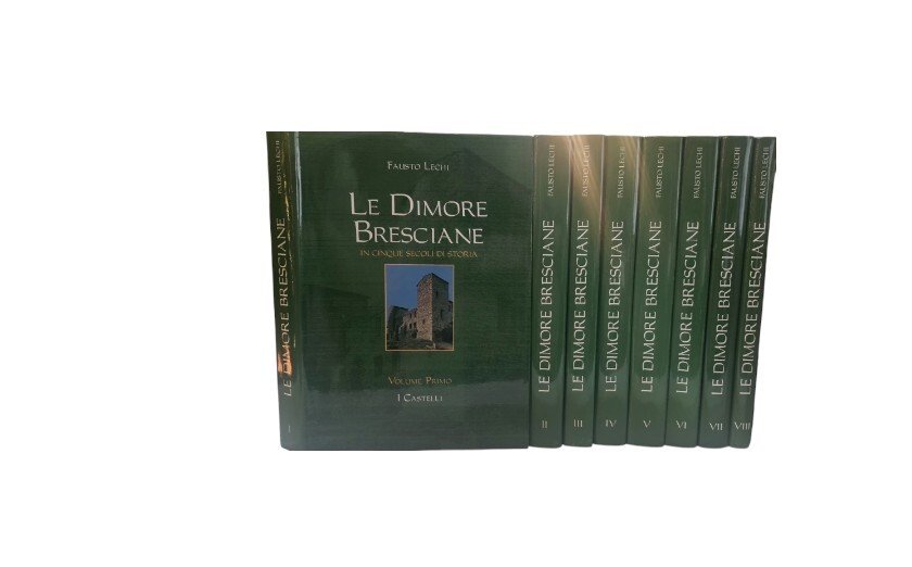 Le dimore bresciane 8 volumi - Ristampa delle originali del …