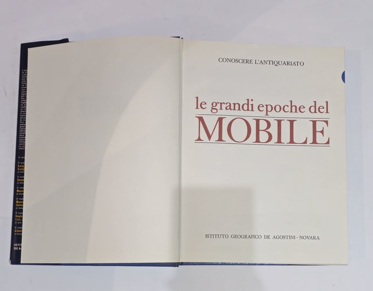 Le Grandi Epoche Del Mobile. Conoscere L'antiquariato | Immagine Gallery 2