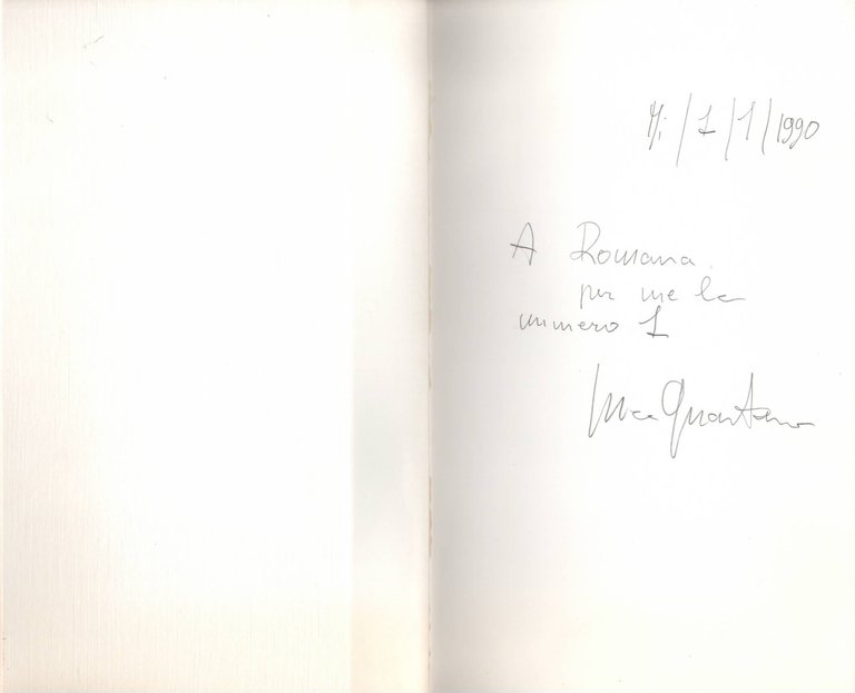 Le Peintre Et Sa Femme con dedica di Luca Quartana