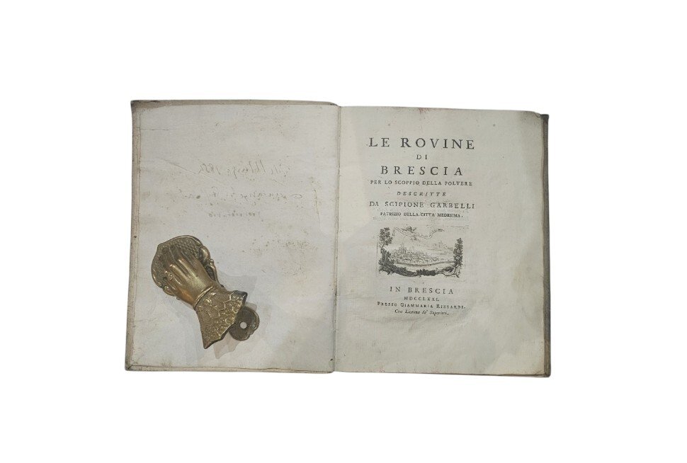 Le rovine di Brescia per lo scoppio della polvere descritte …
