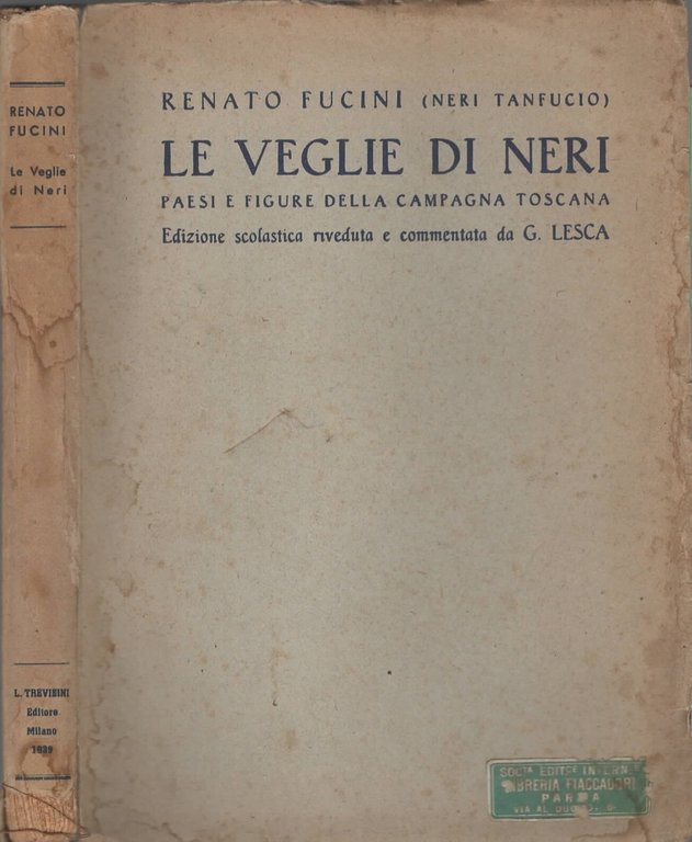 Le Veglie Di Neri Paesi E Figure Della Compagna Toscana …