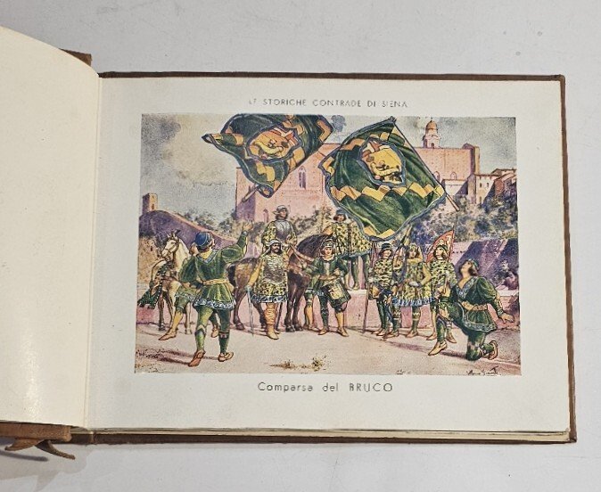 Le XVII comparse delle storiche Contrade di Siena