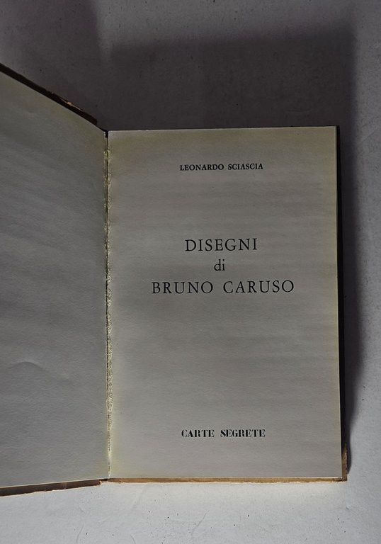 Leonardo Sciascia – Disegni di Bruno Caruso, Carte Segrete | Immagine Gallery 3