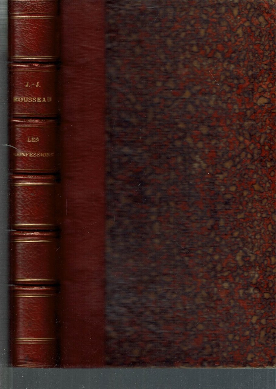 Les Confessions De J.J. Rousseau *