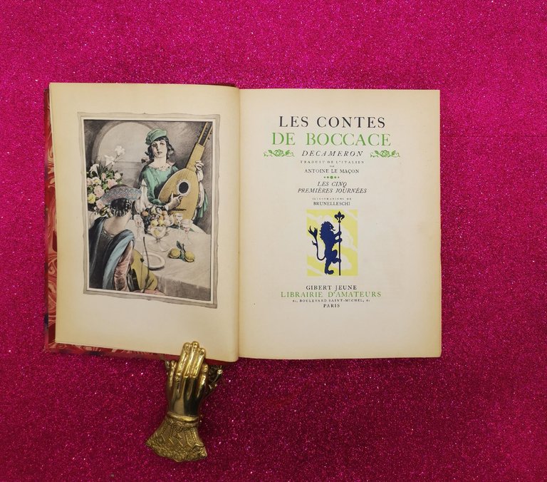 LES CONTES DE BOCCACE DECAMERON 2 VOL.