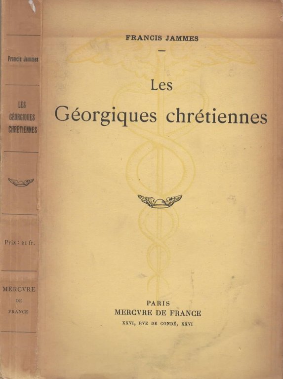 les georgiques chretiennes di Francis Jammes