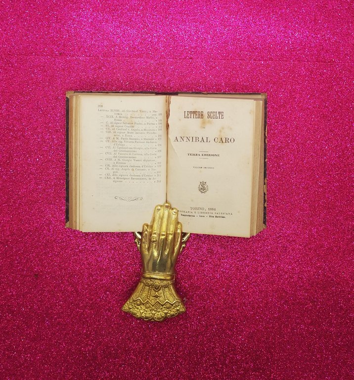 LETTERE SCELTE DI ANNIBAL CARO 2 VOL. IN UNO ** …
