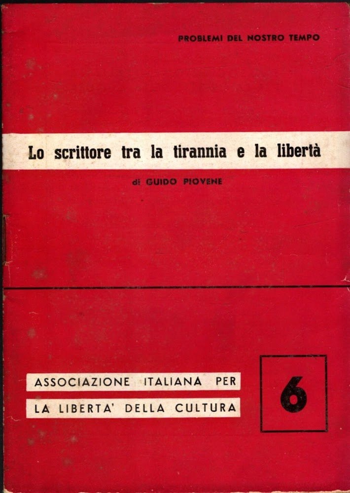 LO SCRITTORE TRA LA TIRANNIA E LA LIBERTA'