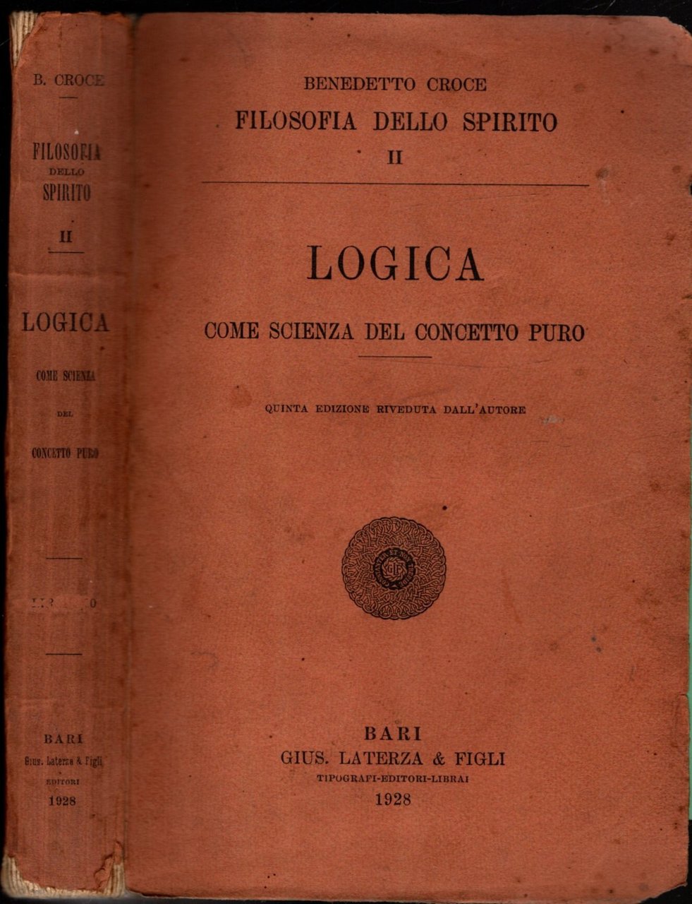 LOGICA COME SCIENZA DEL CONCETTO PURO