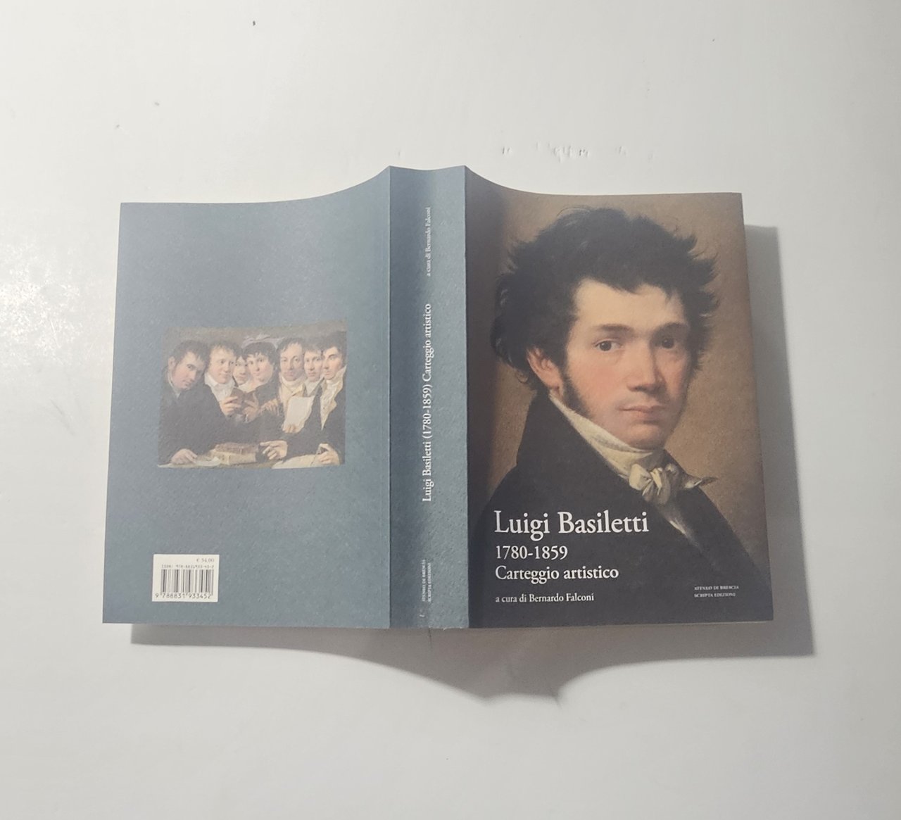 Luigi Basiletti 1780 1859 Carteggio Artistico Arte Brescia Pittura | Immagine principale