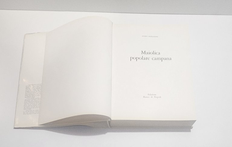 Maiolica popolare campana Guido Donatone libro arte ceramica Campania Napoli | Immagine Gallery 5