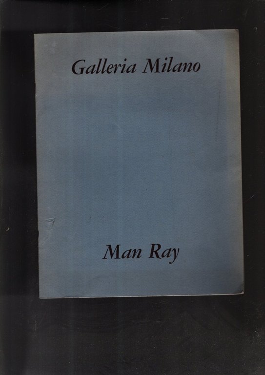 MAN RAY 4 BROCHURE MOSTRE