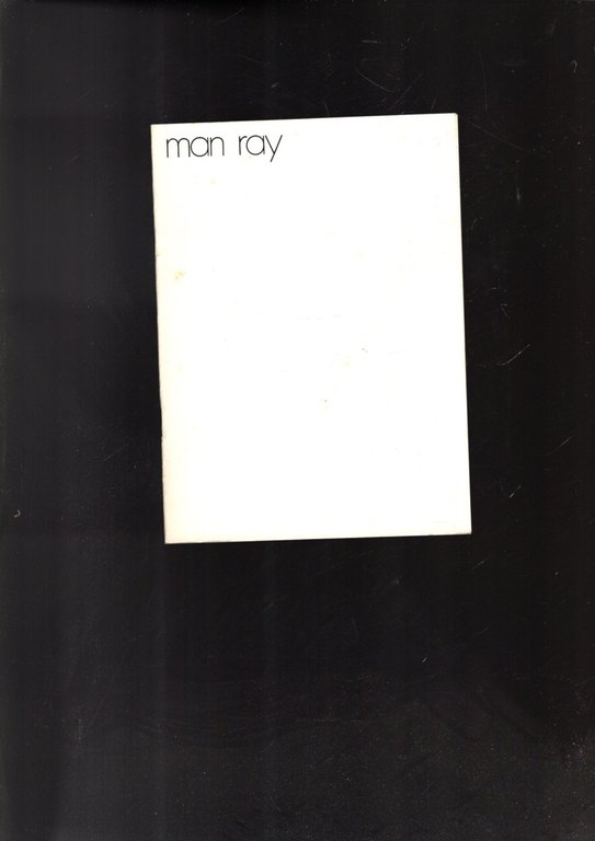 MAN RAY 4 BROCHURE MOSTRE