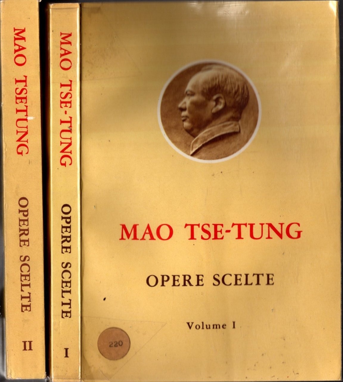 MAO TSE TUNG OPERE SCELTE VOL.1 E 2