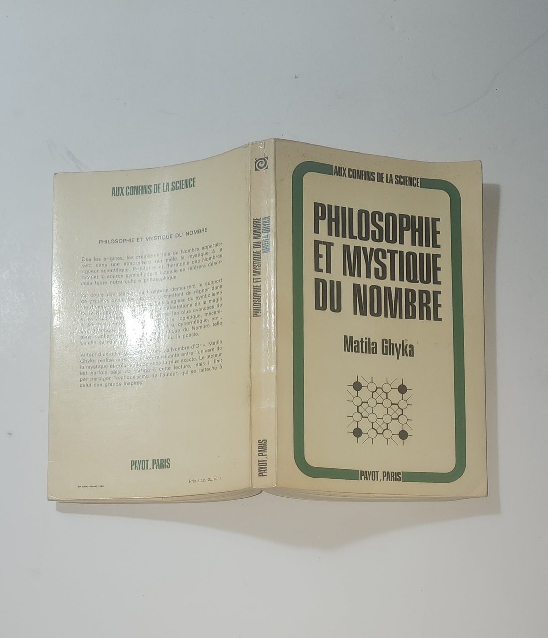 Matila Ghyka Philosophie et Mystique du Nombre Payot 1971 | Immagine principale