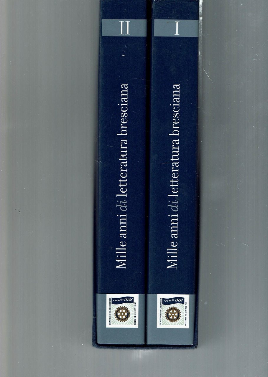 MILLE ANNI DI LETTERATURA BRESCIANA 2 VOL.
