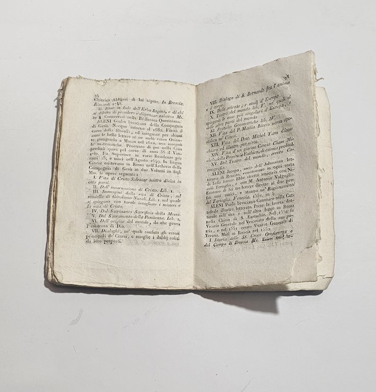 Minerva Bresciana Almanacco 1817 Brescia Bettoni Peroni libro antico raro | Immagine Gallery 3