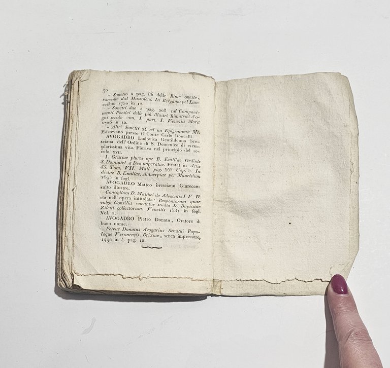 Minerva Bresciana Almanacco 1817 Brescia Bettoni Peroni libro antico raro | Immagine Gallery 5