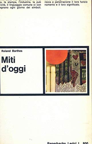 Miti d'oggi