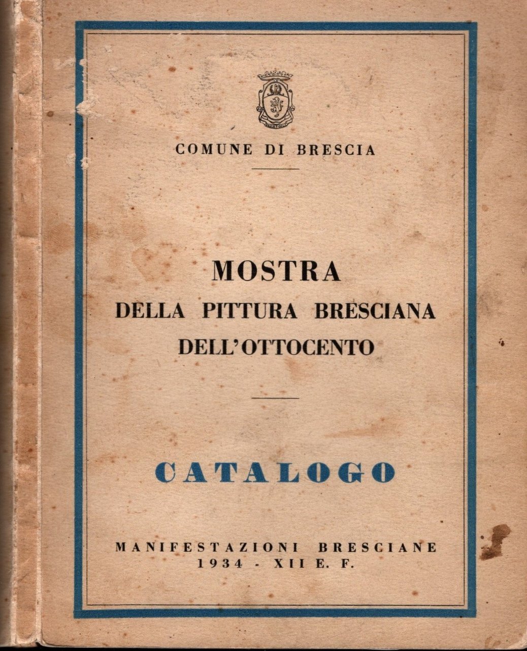Mostra Della Pittura Bresciana Dell'ottocento