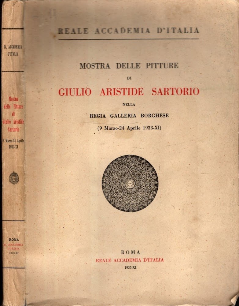 Mostra Delle Pitture Di Giulio Aristide Sartorio Nella Galleria Borghese. …