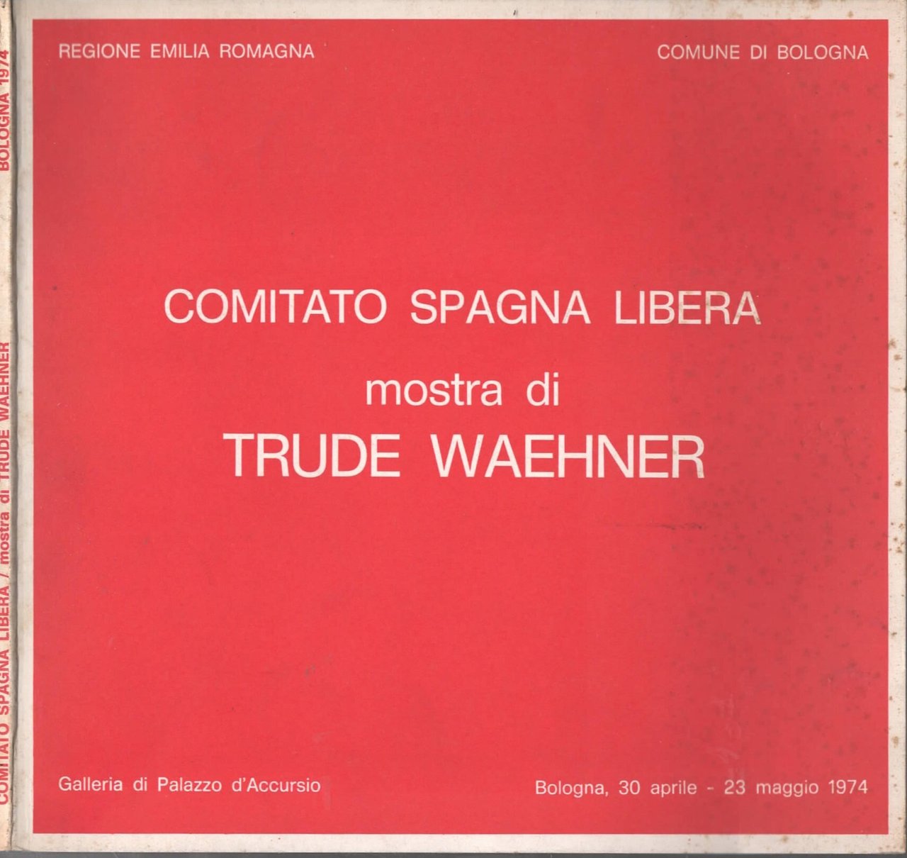 Mostra Di Trude Waehner Del Comitato Spagna Libera