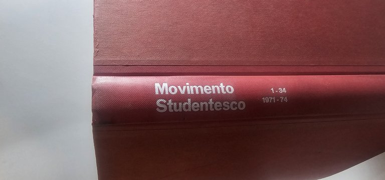 Movimento Studentesco Milano 1971-74 volume rilegato politica | Immagine Gallery 9