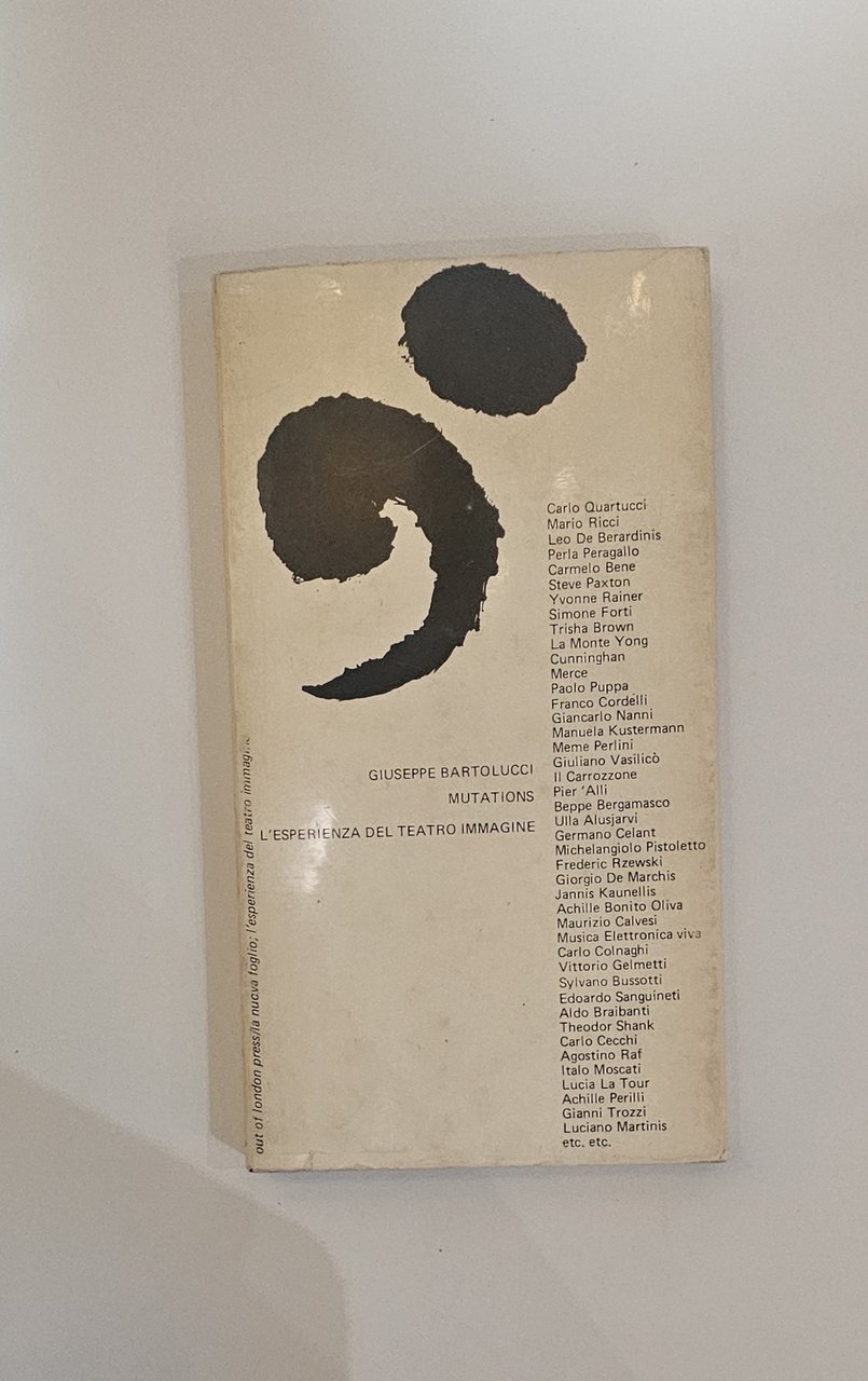 Bartolucci Mutations Teatro Immagine Arte Contemporanea OOLP Libro | Immagine principale