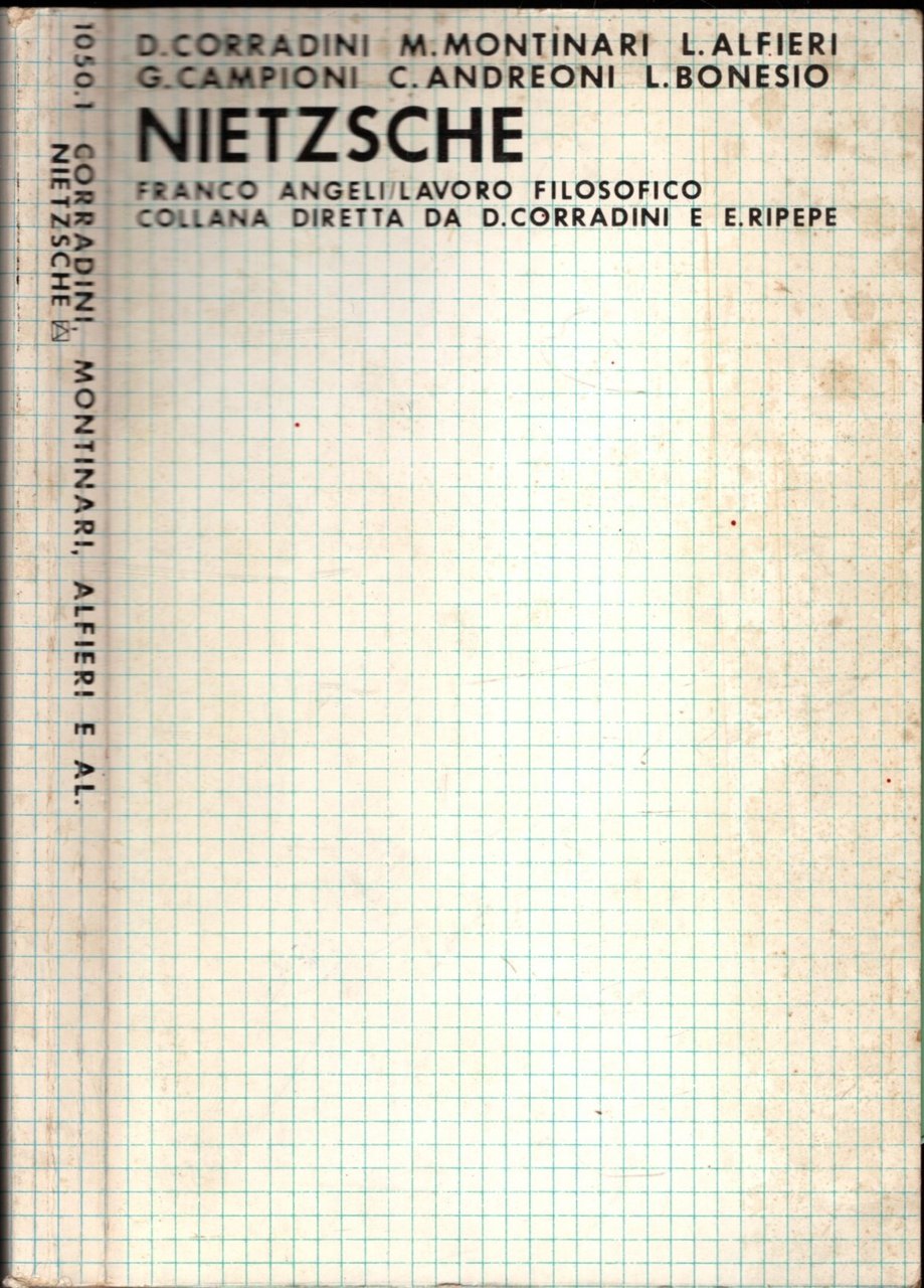 NIETZSCHE LAVORO FILOSOFICO