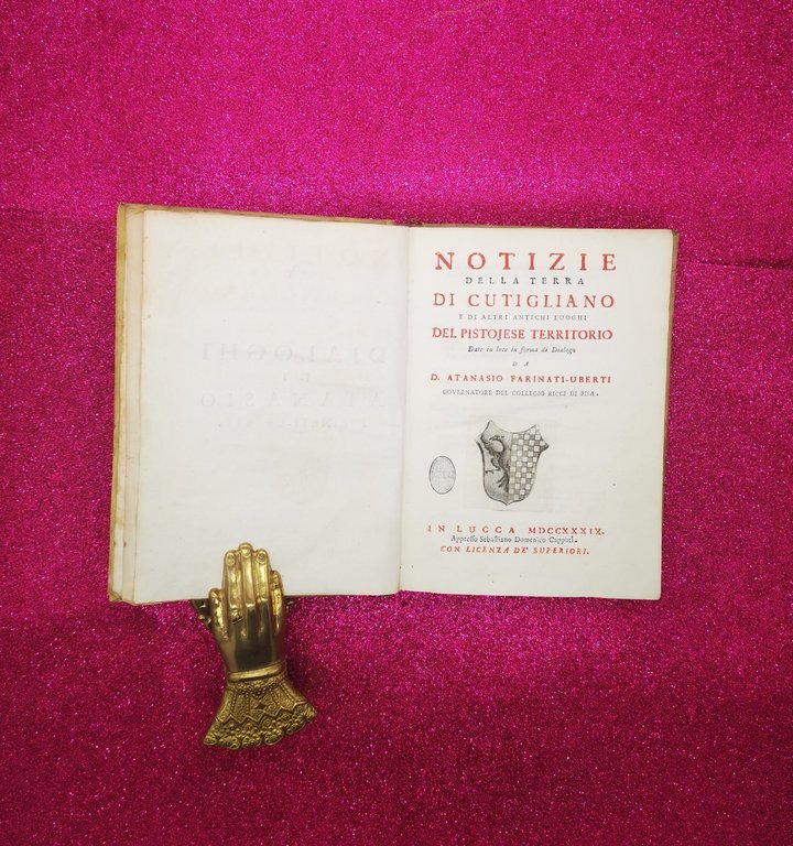 Notizie Della Terra Di Cutigliano E Di Altri Luoghi Del …