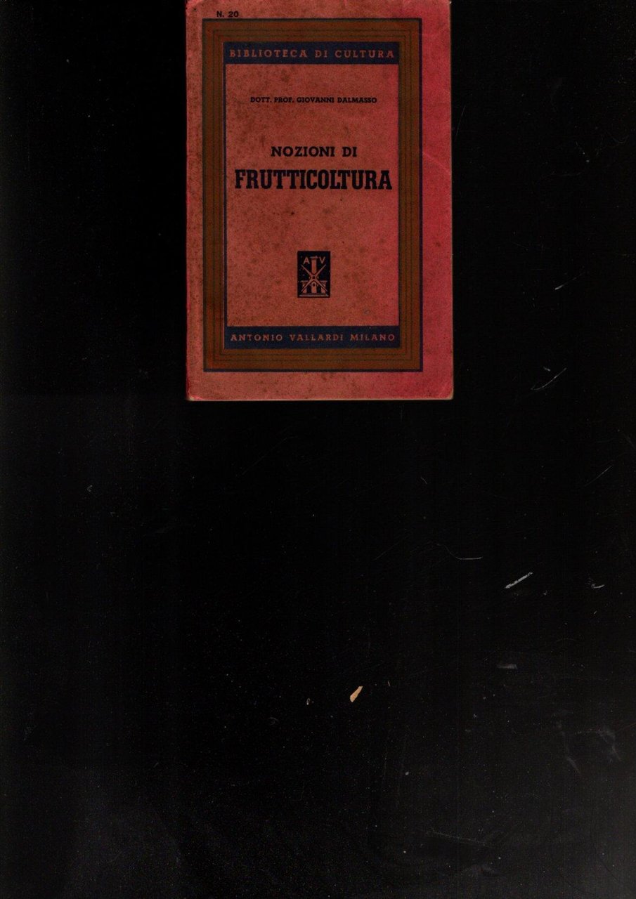NOZIONI DI FRUTTICOLTURA