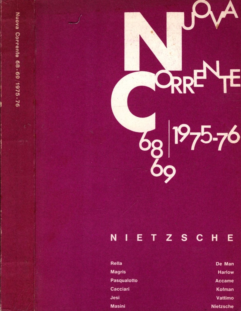 NUOVA CORRENTE 1975-76 NIETZSCHE