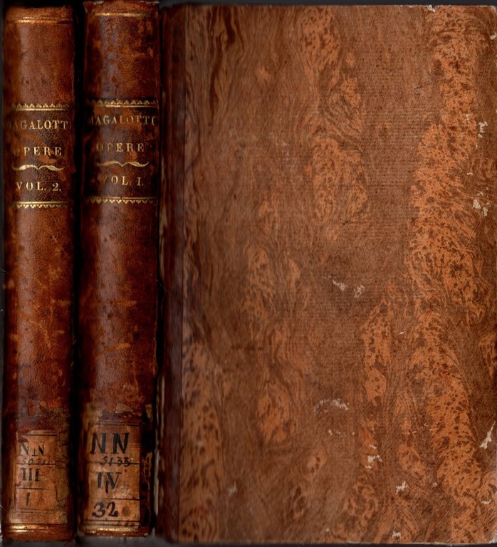 Opere Di Lorenzo Magalotti 2 Vol 1806