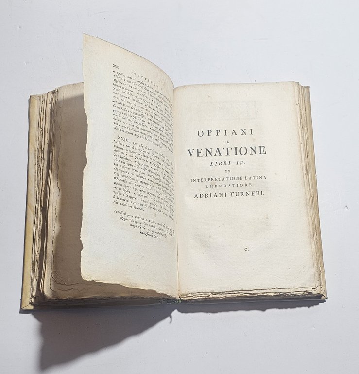 Oppiani Poetae Cilicis De Venatione Libri IV De Piscatione Libri … | Immagine Gallery 9