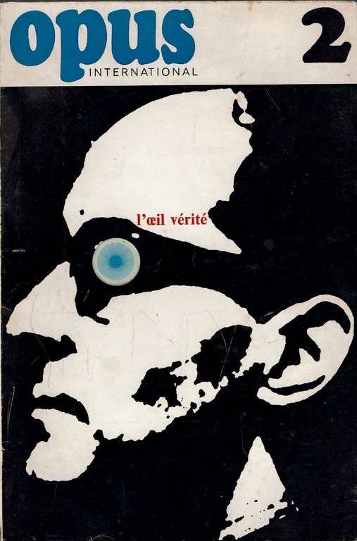 Opus International, 2 - l'oeil verite 1967. Designed by Roman …