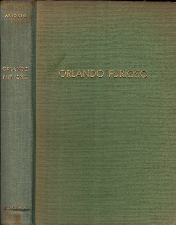 ORLANDO FURIOSO. Edizione integra.