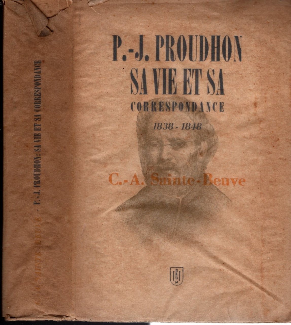 P.-J. Proudhon sa vie et sa corrispondence / di Sainte-beuve …