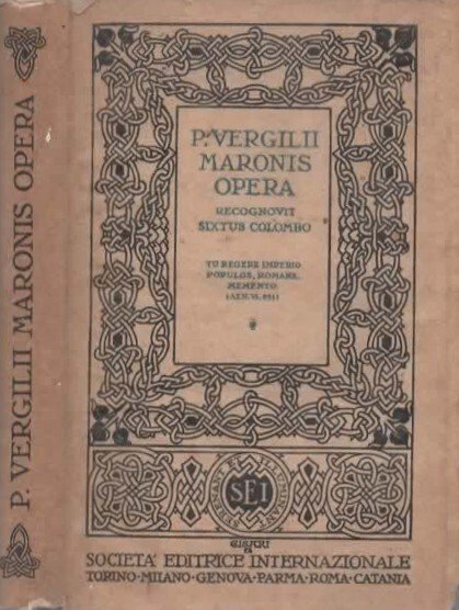 P. Vergilii Maronis - decogravit Sixtus Colombo
