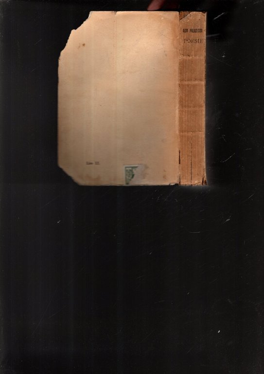 Palazzeschi A. (Aldo Giurlani). - POESIE 1904-1909